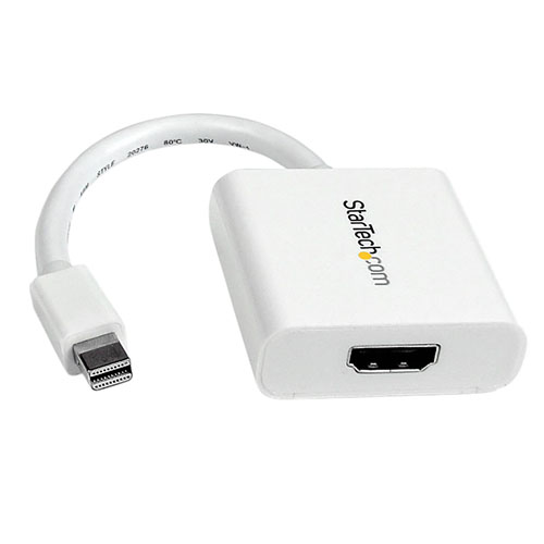  Adaptador de Vídeo Mini DisplayPort a HDMI - Cable Conversor - Hembra HDMI - Startech - MDP2HDW