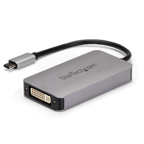 Adaptador USB-C a DVI - Conversor USB Tipo C a DVI con Doble Enlace - Convertidor Activo de Vídeo - Adaptadores - Startech